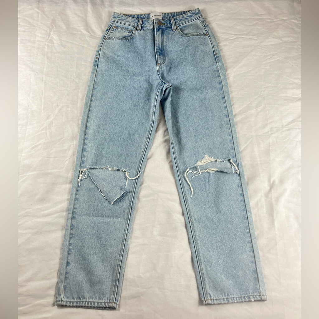 A Brand Jeans Light Wash 94 High Slim Denim A Brand Jeans Light Wash 94 High Slim Denim